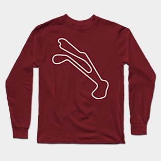 Barber Motorsports Park [outline] Long Sleeve T-Shirt